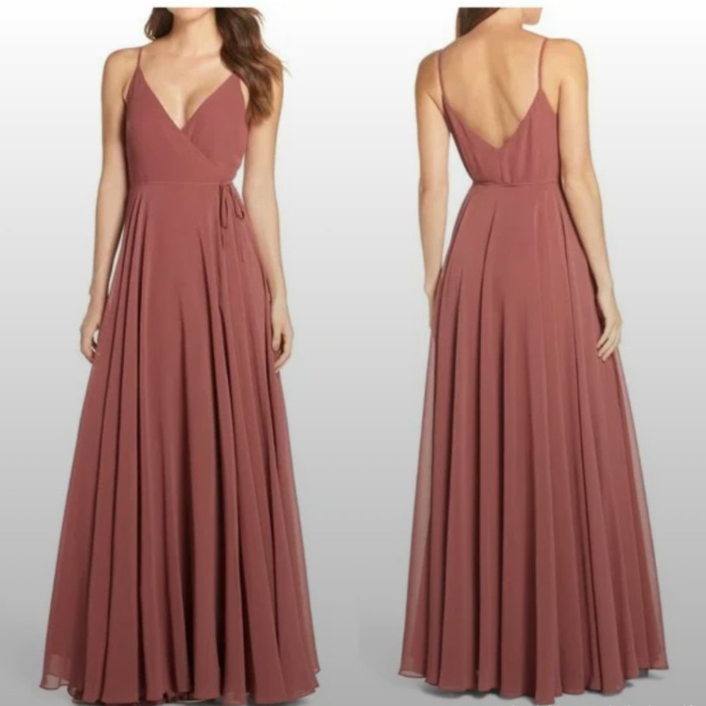 Jenny Yoo James Dress in Cinnamon Rose